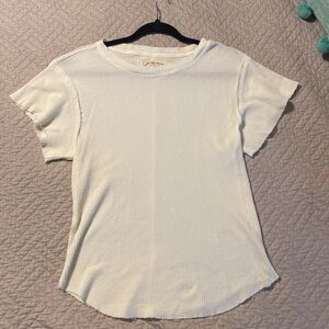 We The Free Basic White Tee Size L